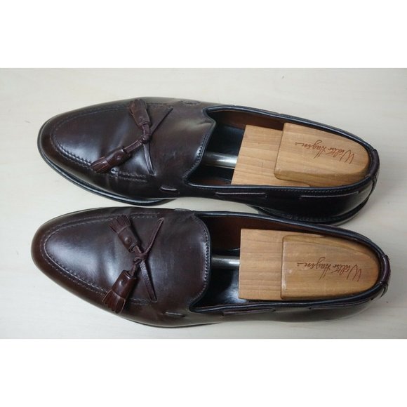 Allen Edmonds Grayson Shell Cordovan Model 8287 Tassle Loafers Sz 11B - Picture 6 of 10